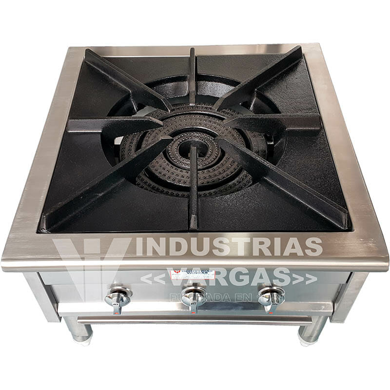 Apretar Halar Intacto Estufa 1 fogón E-03 - Cocinas industriales y equipos para restaurantes  Industrias Vargas