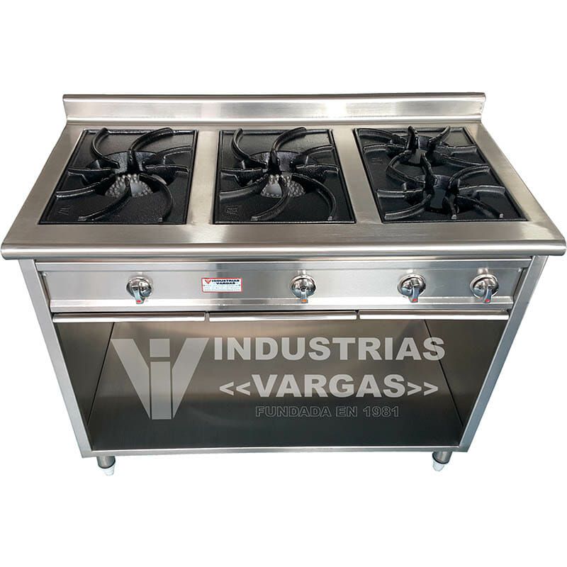 Mueble baño maría cuatro azafates grandes - Cocinas industriales y equipos  para restaurantes Industrias Vargas